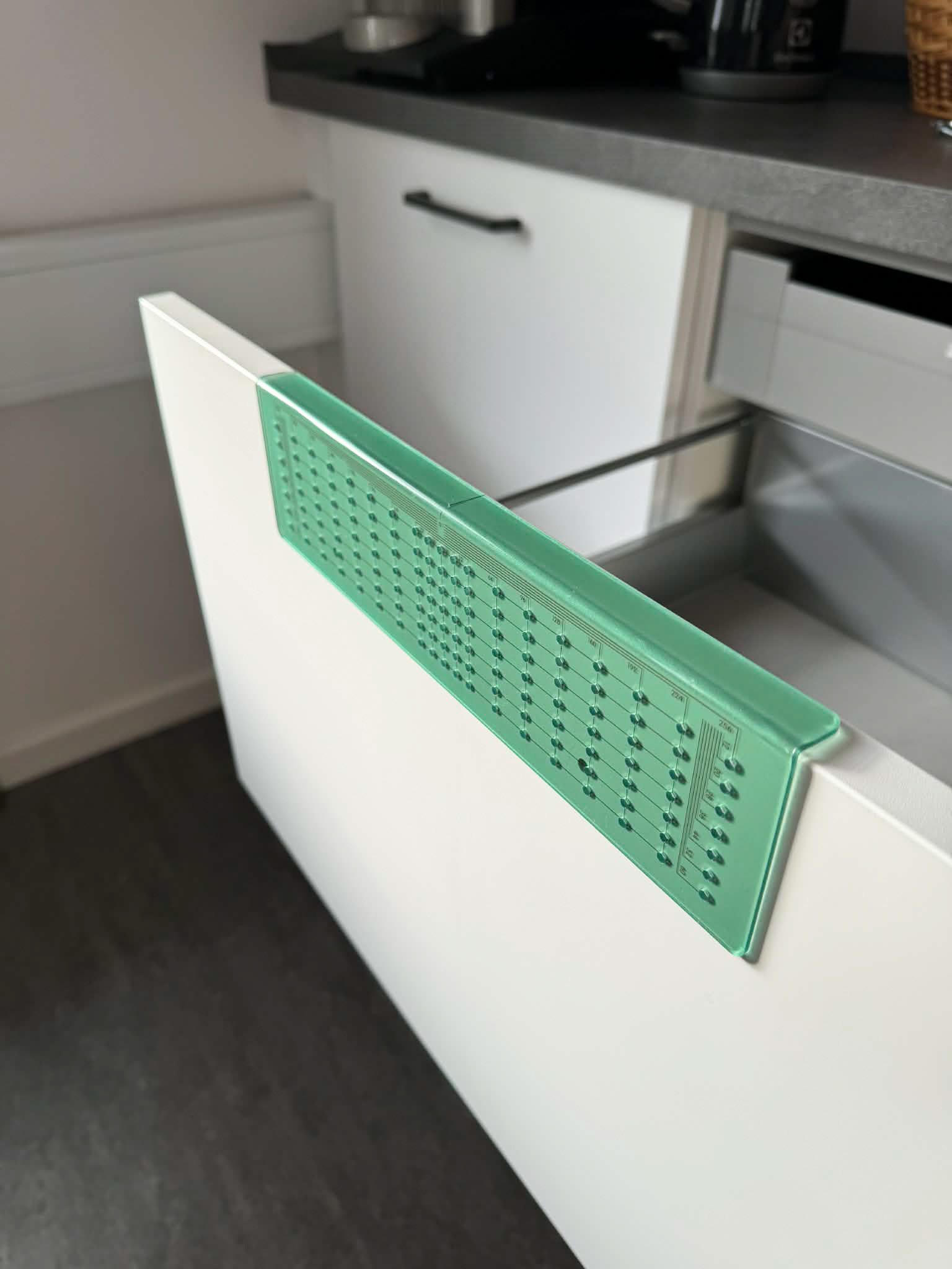 Guide: Sdan bruger du en boreskabelon til perfekt montering af greb og knopper