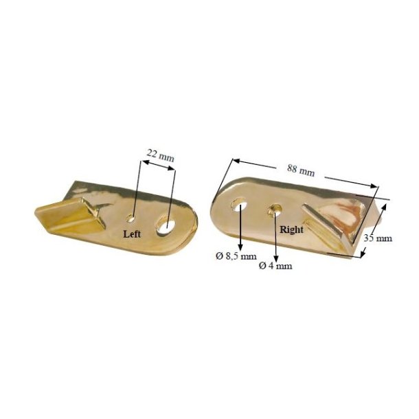 Solseng Stopbeslag - Venstre