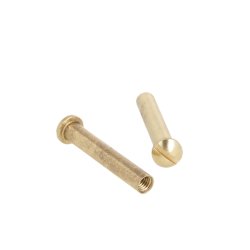 Samlebsning 1 Del M5x36mm - Massiv Messing