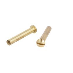 Samlebsning 1 Del M5x36mm - Massiv Messing