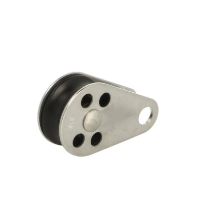 Blokrulle 45mm, uden Pind - Rustfri St�l (AISI  316)