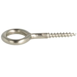 �skner med Tr�gevind �12x50mm - Rustfri St�l