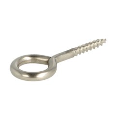 �skner med Tr�gevind �12x50mm - Rustfri St�l