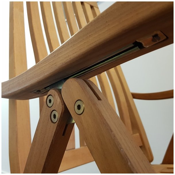 Positionsbeslag til Havestol - 7 Trin -Til Beslag 405015