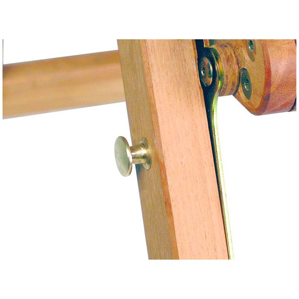 Lsepal med Fjeder 20x49mm (Selvluk) - Messing