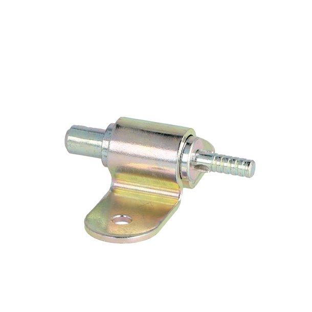 Lsepal med Fjeder 61x20mm (Selvluk) - Gulforzinket