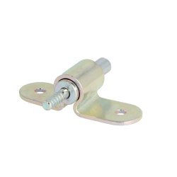 Lsepal med Fjeder 61x20mm (Selvluk) - Gulforzinket