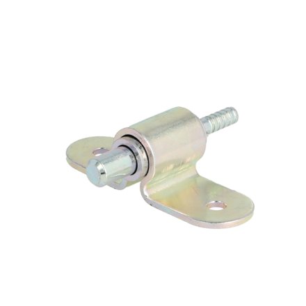 L�sepal med Fjeder 61x20mm (Selvluk) - Gulforzinket