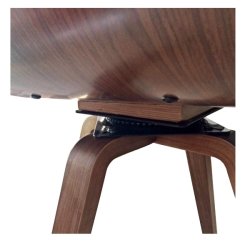 Drejebeslag 360 - 151x151mm - Vgtbelastning 150Kg