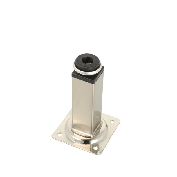 Mbelben "Vera" 25x25mm - Hjde 100mm - Brstet Stl