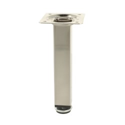 Mbelben "Vera" 25x25mm - Hjde 150mm - Brstet Stl