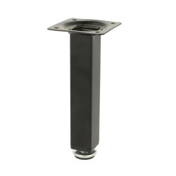 Mbelben "Vera" 25x25mm - Hjde 150mm - Sort