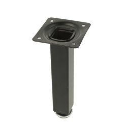 Mbelben "Vera" 25x25mm - Hjde 150mm - Sort