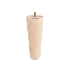 Sofaben "Frida" - Ubehandlet Eg -  59x160mm, M8 Gevind