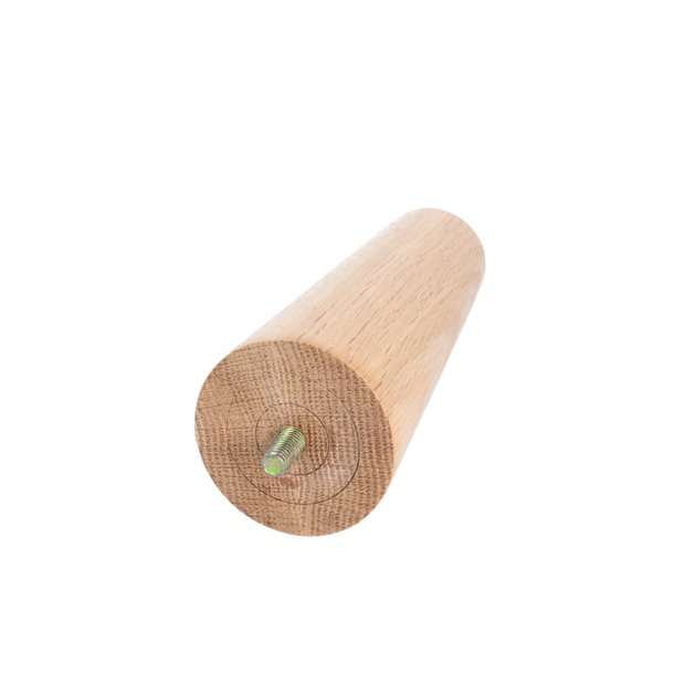 Sofaben "Frida" - Lakeret Eg -  59x160mm, M8 Gevind