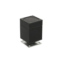 Mbelben "Niko" 40x40mm - Hjde 58mm - Sort Finish