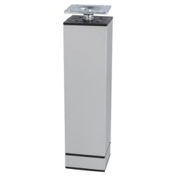 Mbelben "Niko" 40x40mm - Hjde 150mm - Alu Finish