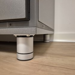 M�belben "Jaco" �40mm - H�jde 58mm - Aluminium Finish