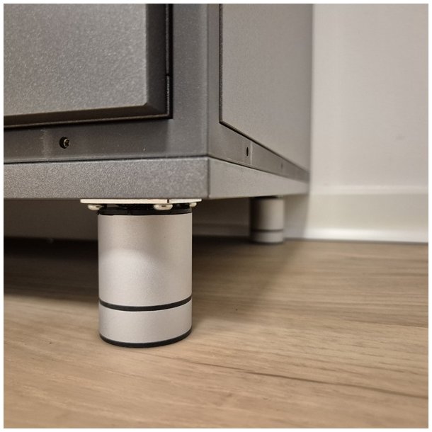 M�belben "Jaco" �40mm - H�jde 58mm - Aluminium Finish