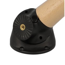 Multifunktionelt Foldbart Bordbenbeslag - M10 Gevind - Sort