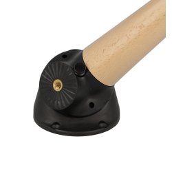 Multifunktionelt Foldbart Bordbenbeslag - M10 Gevind - Sort