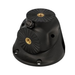 Multifunktionelt Foldbart Bordbenbeslag - M10 Gevind - Sort