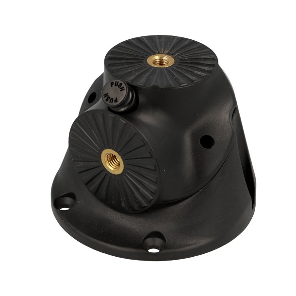 Multifunktionelt Foldbart Bordbenbeslag - M10 Gevind - Sort