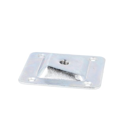 M�belbenbeslag 58x66mm - 10� Vinkel - Elforzinket