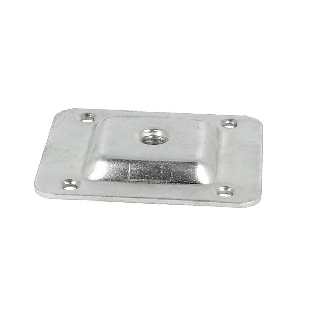 Mbelbenbeslag 58x66mm - Elforzinket