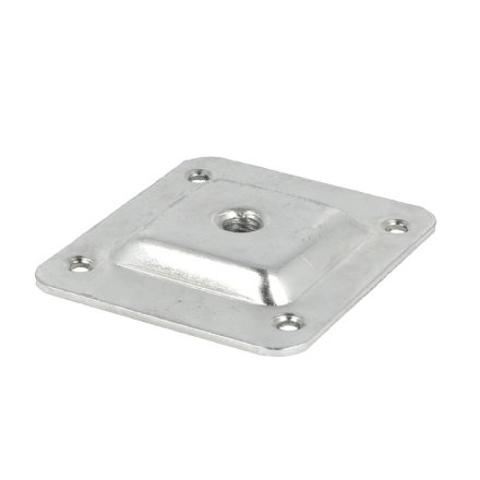 M�belbenbeslag 58x66mm - Elforzinket