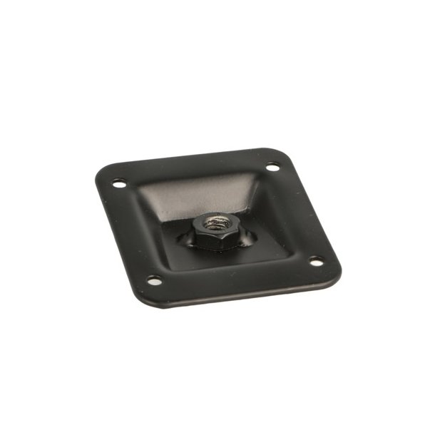 Mbelbenbeslag 58x66mm med Mtrik - 10 Vinkel - Sort