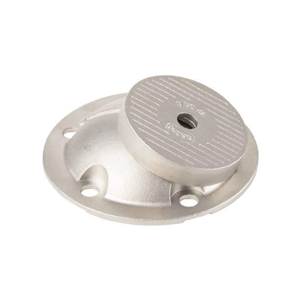 Benbeslag 85mm 4 Positioner- M8 - Rustfri Stl - Slv