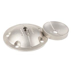 Benbeslag 85mm 4 Positioner- M8 - Rustfri Stl - Slv