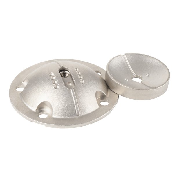 Benbeslag 85mm 4 Positioner- M8 - Rustfri Stl - Slv