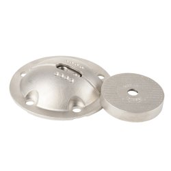 Benbeslag 85mm 4 Positioner- M8 - Rustfri Stl - Slv