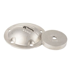 Benbeslag 85mm 4 Positioner- M8 - Rustfri Stl - Slv