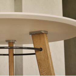 Benbeslag - Vinkeljusterbart - 80x110x15mm - Sort