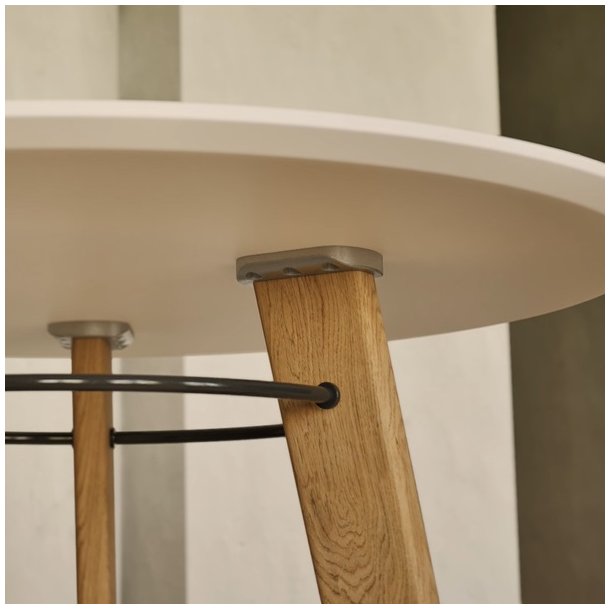 Benbeslag - Vinkeljusterbart - 80x110x15mm - Slv