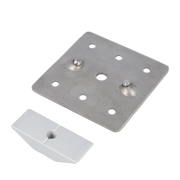 Benbeslag 100x100mm - "X-treme" - Rustfri St�l