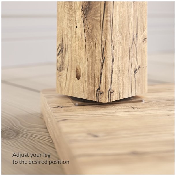 Benbeslag 100x100mm - "X-treme" - Rustfri St�l