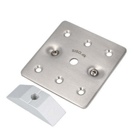 Benbeslag 100x100mm - 