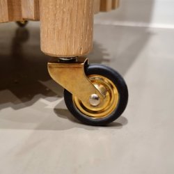 Bakkebord Hjul "Titus" 38mm - Formessinget