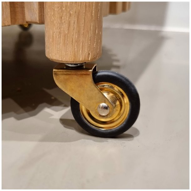 Bakkebord Hjul "Titus" 38mm - Formessinget