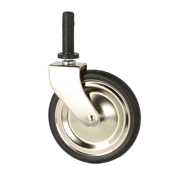 Bakkebord Hjul "Titus" 75mm - Forniklet