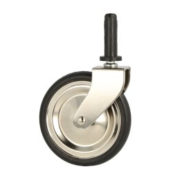 Bakkebord Hjul "Titus" 75mm - Forniklet