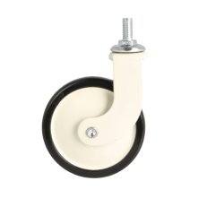 Bakkebord Hjul "Tacitus" 73,5mm - Hvid