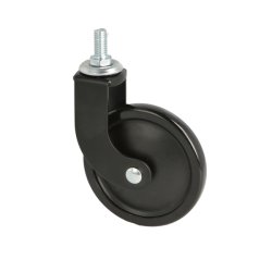 Bakkebord Hjul "Tacitus" 73,5mm - Sort