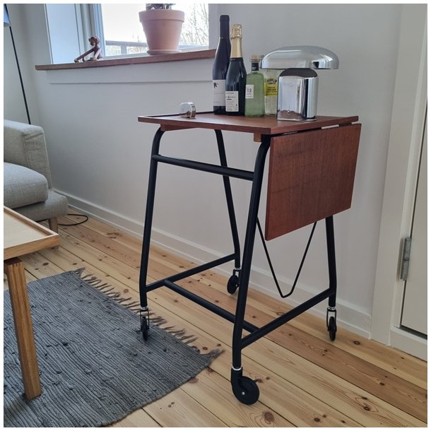 Bakkebord Hjul "Tacitus" 73,5mm - Sort