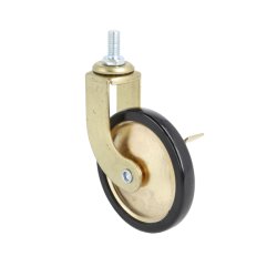 Bakkebord Hjul "Tacitus" 73,5mm - Formessinget - med Bremse