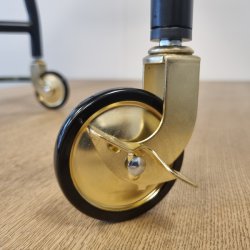 Bakkebord Hjul "Tacitus" 73,5mm - Formessinget - med Bremse